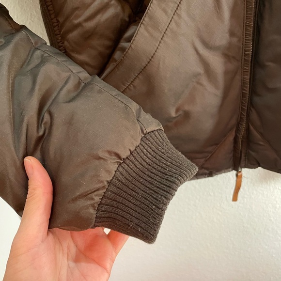 Vintage Eddie Bauer Down Hooded Jacket Womens Size L. - Picture 6 of 11